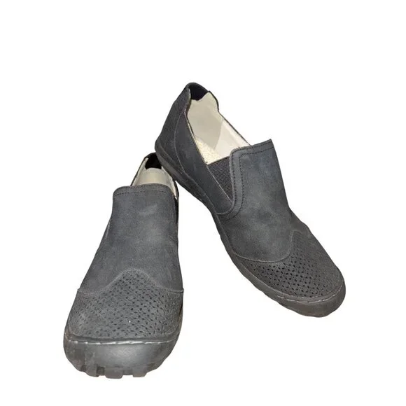 JBU by Jambu Lena Suede Casual Black Slip-On Shoes Size 9 - Picture 13 of 13